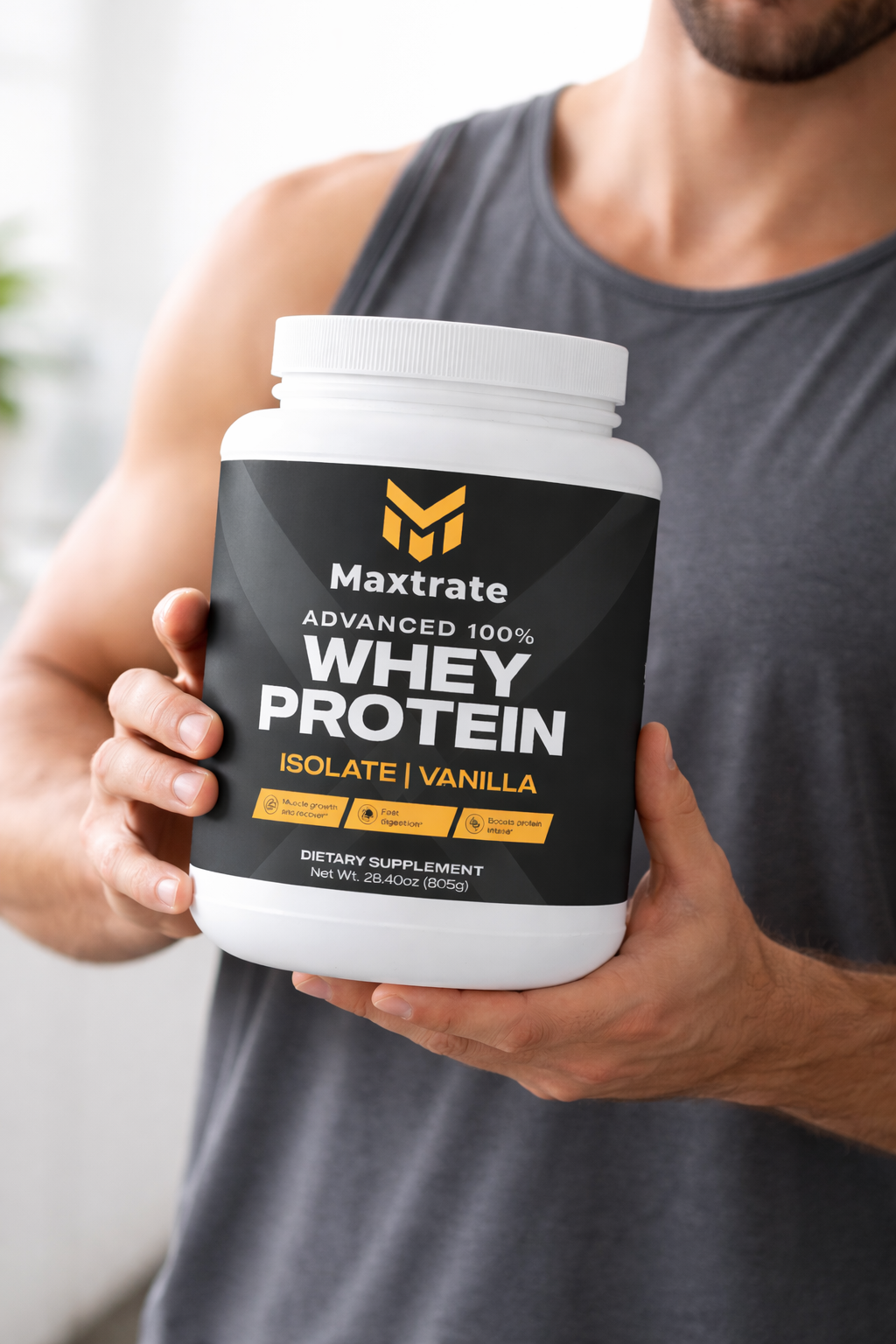 Advanced 100% Whey Protein Isolate (Vanilla)